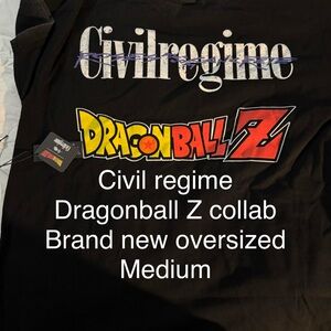 Civil Regime Dragon Ball Z Black T-Shirt